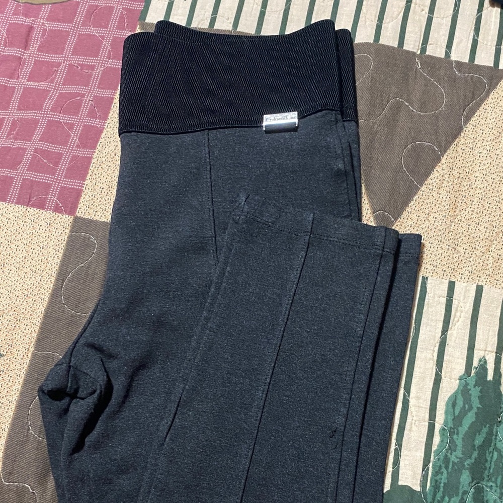 Calvin Klein Charcoal Leggings with Logo Detail